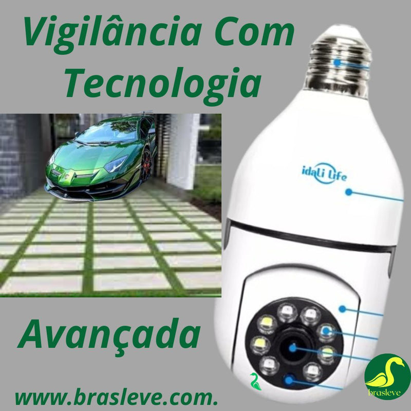 Long Range Surveillance - Câmera Robô Espiã Wifi Infra-Vermelho Zoom Controle Celular. "FRETE GRÁTIS"