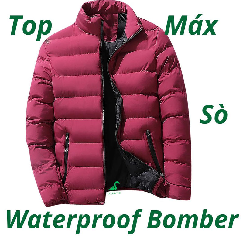 Jaqueta Waterproof - Casaco Bomber Unisex Tipo Blusão Inverno